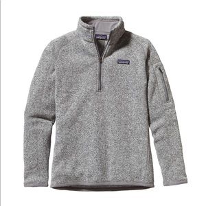 NWT Patagonia better sweater 1/4 fleece zip sz S
